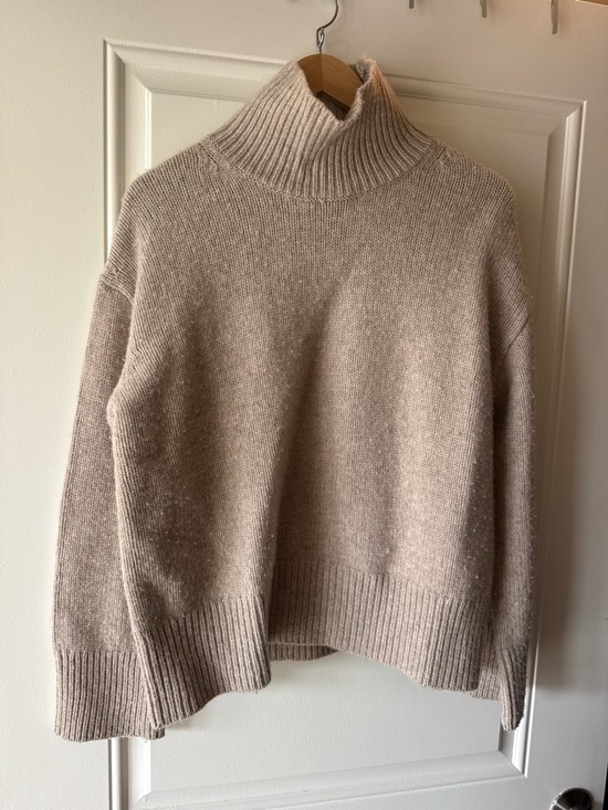 & Other Stories Sweaters - & Other Stories Cream Turtleneck Sweater